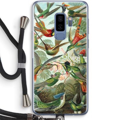 Haeckel Trochilidae: Samsung Galaxy S9 Plus Transparant Hoesje met koord