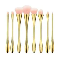 Mimo Beauty Make Up Brush Set 8 stuks Gold - thumbnail