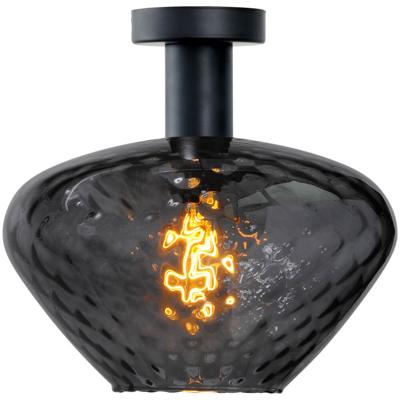 Masterlight Plafondlamp - Ø 30cm -Porto met Blossom smoke glas - 5710-05-05-05-8