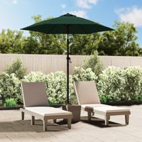 VidaXL Parasol 200x224 cm aluminium groen