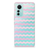 Xiaomi 12 Lite TPU bumper Waves Roze