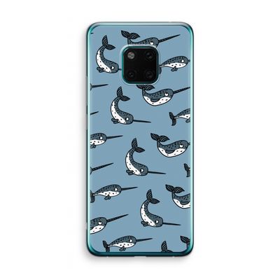 Narwhal: Huawei Mate 20 Pro Transparant Hoesje