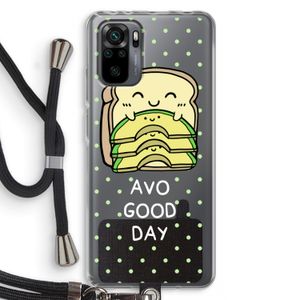 Avo Good Day: Xiaomi Redmi Note 10 Pro Transparant Hoesje met koord