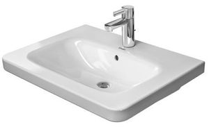 Duravit Durastyle Meubelwastafel 65x48 Cm. Met Kraangat M/overloop Wit