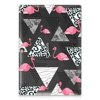 Lenovo Tab 10 | Tab 2 A10-30 Back Case Flamingo Triangle