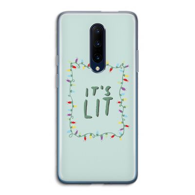 It's Lit: OnePlus 7 Pro Transparant Hoesje