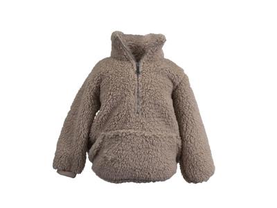 Hoodie willow kids 43x47 cm taupe - Unique living