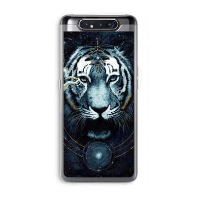 Darkness Tiger: Samsung Galaxy A80 Transparant Hoesje