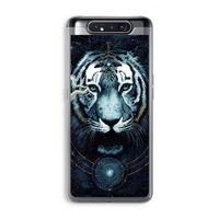 Darkness Tiger: Samsung Galaxy A80 Transparant Hoesje Darkness Tiger: Samsung Galaxy A80 Transparant Hoesje