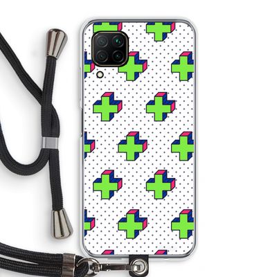 8-bit N°10: Huawei P40 Lite Transparant Hoesje met koord