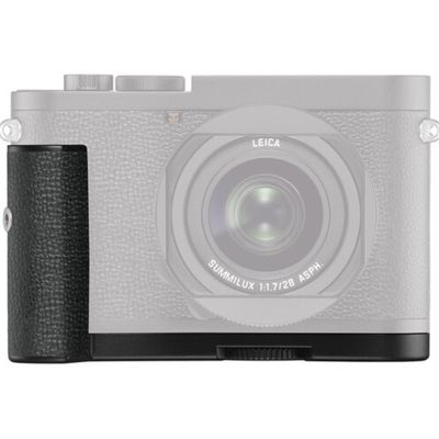 Leica 19629 Q2 handgrip Monochrom black
