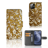 Wallet Case Apple iPhone 12 Mini Barok Goud - thumbnail