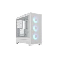 PC-behuizing - FRACTAL DESIGN - FD-C-POA2A-04 - Pop 2 Air TG RGB - ATX-vormfactor - 3 ventilatoren met geprofileerde bladen - Wit