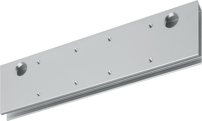 ASSA ABLOY DCA166 Montageplaat voor glasdeuren voor DC500 en DC700 | kleur zilver EV1. - 10037194