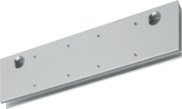 ASSA ABLOY DCA166 Montageplaat voor glasdeuren voor DC500 en DC700 | kleur zilver EV1. - 10037194