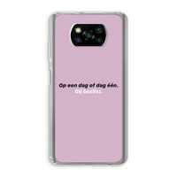 gij beslist: Xiaomi Poco X3 NFC Transparant Hoesje