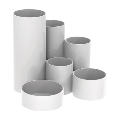 Pennenkoker maul tubo wit 6 vaks 150x125mm