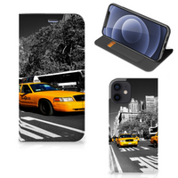 iPhone 12 Mini Book Cover New York Taxi