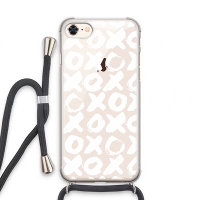 XOXO: iPhone 8 Transparant Hoesje met koord