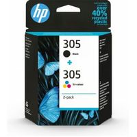 HP 305 Origineel Normaal rendement Zwart, Cyaan, Magenta, Geel