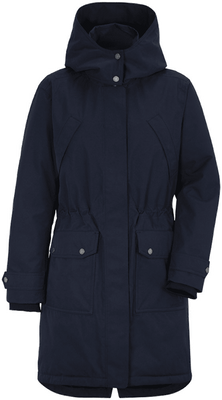 Didriksons Lene Dames Parka Dark Night Blue 38