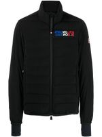 Moncler Grenoble doudoune Crepol à logo embossé - Noir - thumbnail