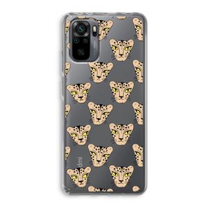 Tijger: Xiaomi Redmi Note 10 Pro Transparant Hoesje