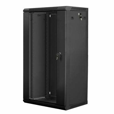 Wand patchkast Lanberg WF01-6422-10B 22U 60 x 45 cm