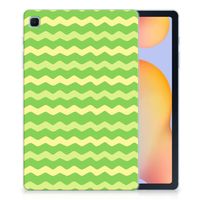 Samsung Galaxy Tab S6 Lite | S6 Lite (2022) Hippe Hoes Waves Green - thumbnail