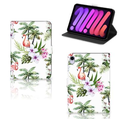 iPad Mini 6 (2021) Flip Case Flamingo Palms iPad Mini 6 (2021) Flip Case Flamingo Palms