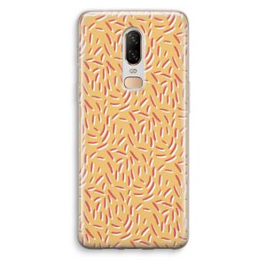 Camouflage: OnePlus 6 Transparant Hoesje
