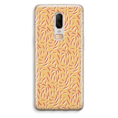 Camouflage: OnePlus 6 Transparant Hoesje