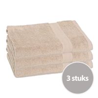 Clarysse Voordeelpakket Talis Badlaken 70x140 cm 500gram Zand 3 stuks - thumbnail