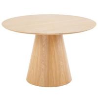 Giga Meubel - Eettafel Rond - Naturel - 120x120x75cm - Fynn - thumbnail