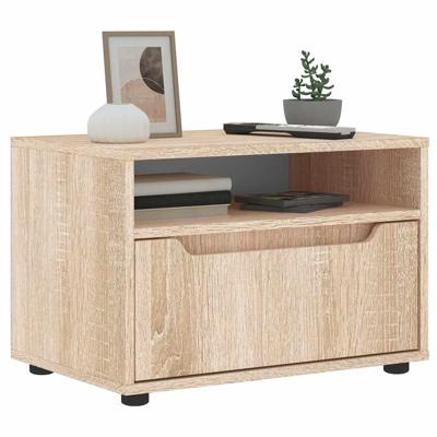 Tv-meubel VISNES 60x40x38 cm bewerkt hout sonoma eikenkleurig