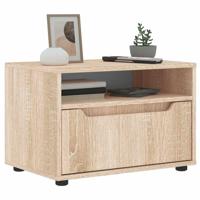 Tv-meubel VISNES 60x40x38 cm bewerkt hout sonoma eikenkleurig