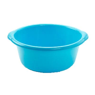 Plasticforte afwasbak teil - rond - 20 liter - kunststof - blauw