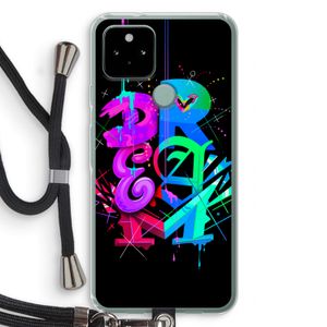 Dream: Pixel 5 Transparant Hoesje met koord