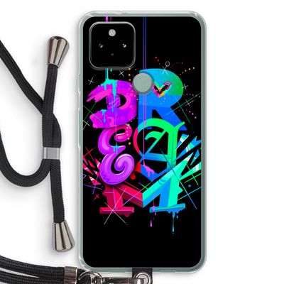Dream: Pixel 5 Transparant Hoesje met koord