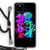 Dream: Pixel 5 Transparant Hoesje met koord