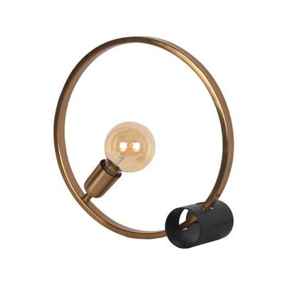 Label51 TafellampRing zwart met goud - YS-22.125