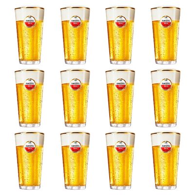 Amstel - Bierglas "Vaasje" 250ml - 12 stuks