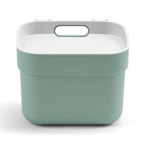 Curver ready to collect gft prullenbak 5l groen/grijs