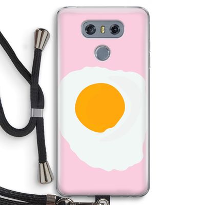 Sunny side up: LG G6 Transparant Hoesje met koord