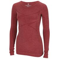 Xtreme Thermoshirt Dames Merino Wol Red Melange-XL