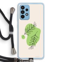 Beleaf in you: Samsung Galaxy A52 Transparant Hoesje met koord