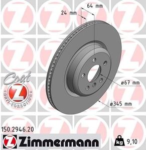 Remschijf COAT Z 150294620