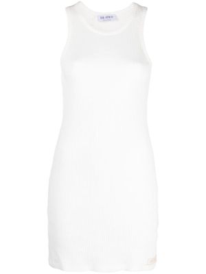 The Attico débardeur en coton à design nervuré - Blanc