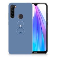 Xiaomi Redmi Note 8T Telefoonhoesje met Naam Baby Rhino