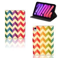 iPad Mini 6 (2021) Tablet Hoes Zigzag Multi Color